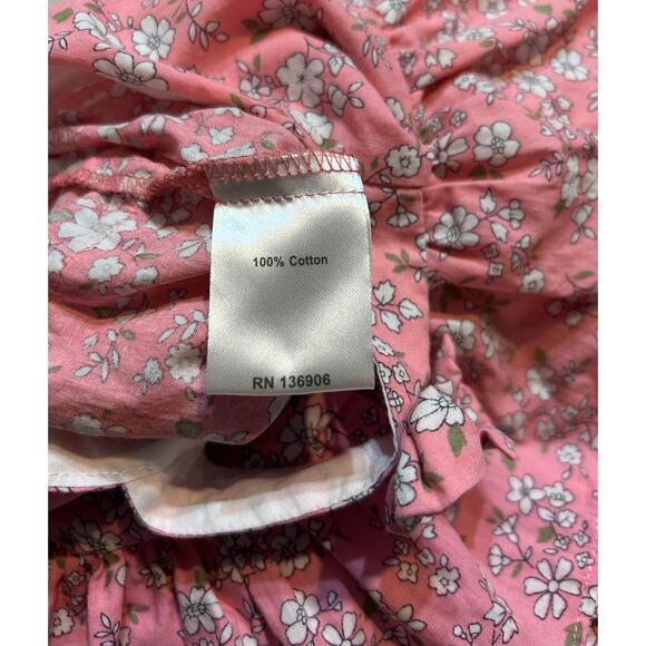 Petit Confection Floral Tiered Romper, 3 Months - Picture 6 of 6